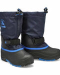 Kamik Black and Blue Winter Boots Boys size 6