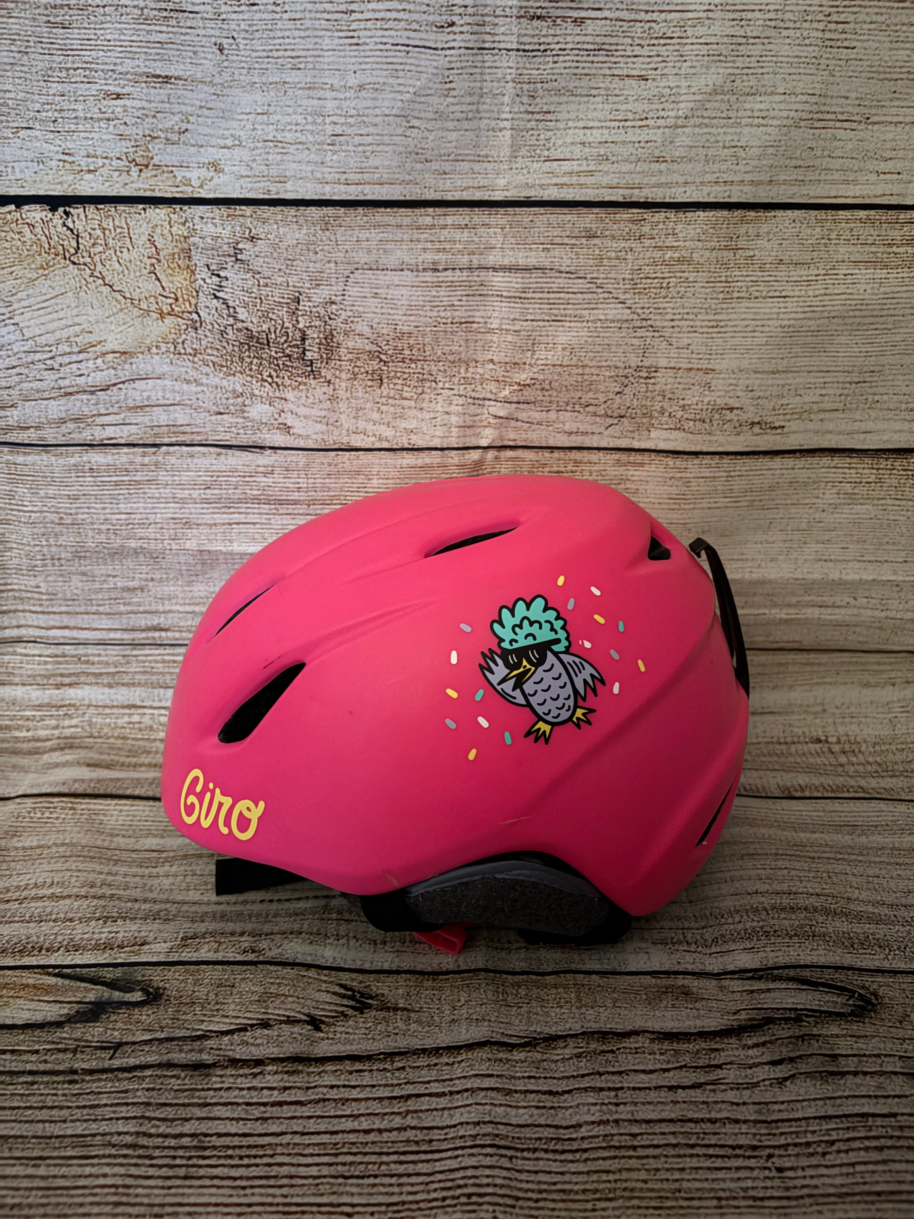 GIRO Launch Junior Ski or Snowboarding Pink Helmet size Small 52-55.5cm